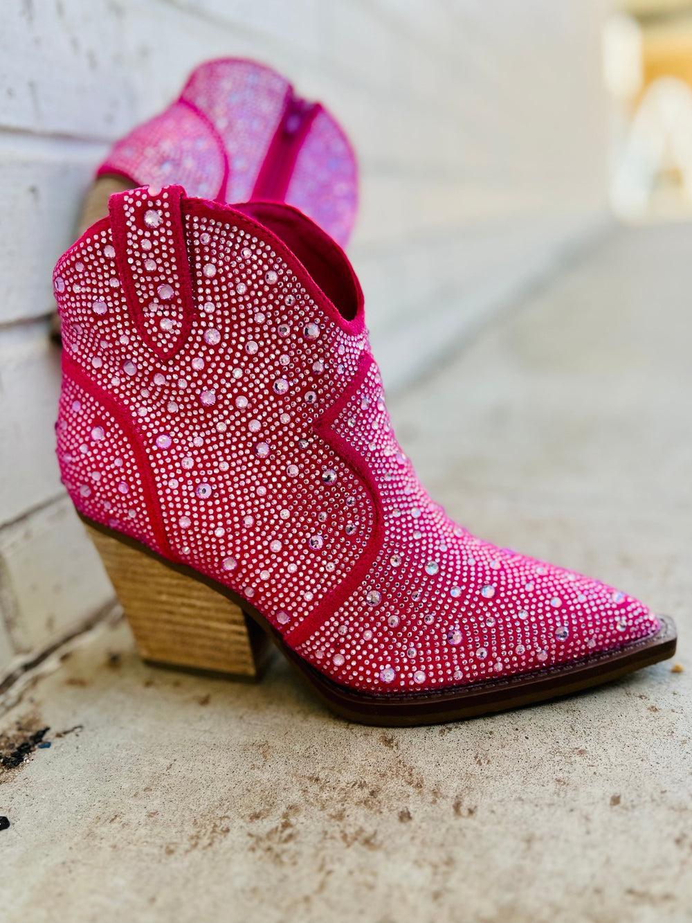 Leg Up Pink Booties* Product Image