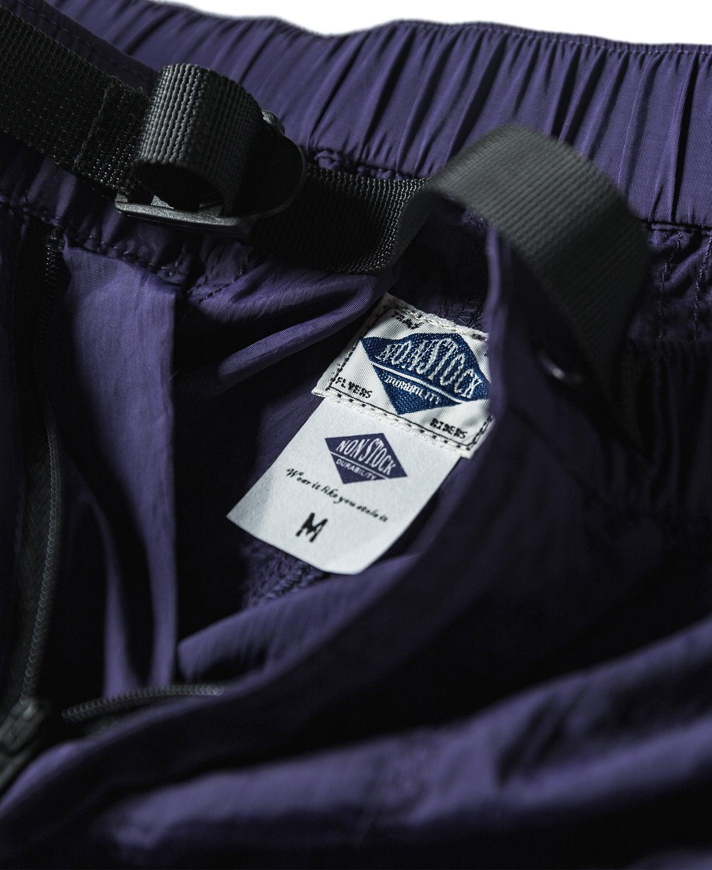 Nylon Climbers' Shorts - Purple Product Image