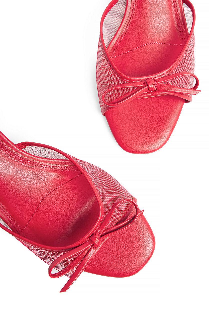 Mesh High Heels Product Image