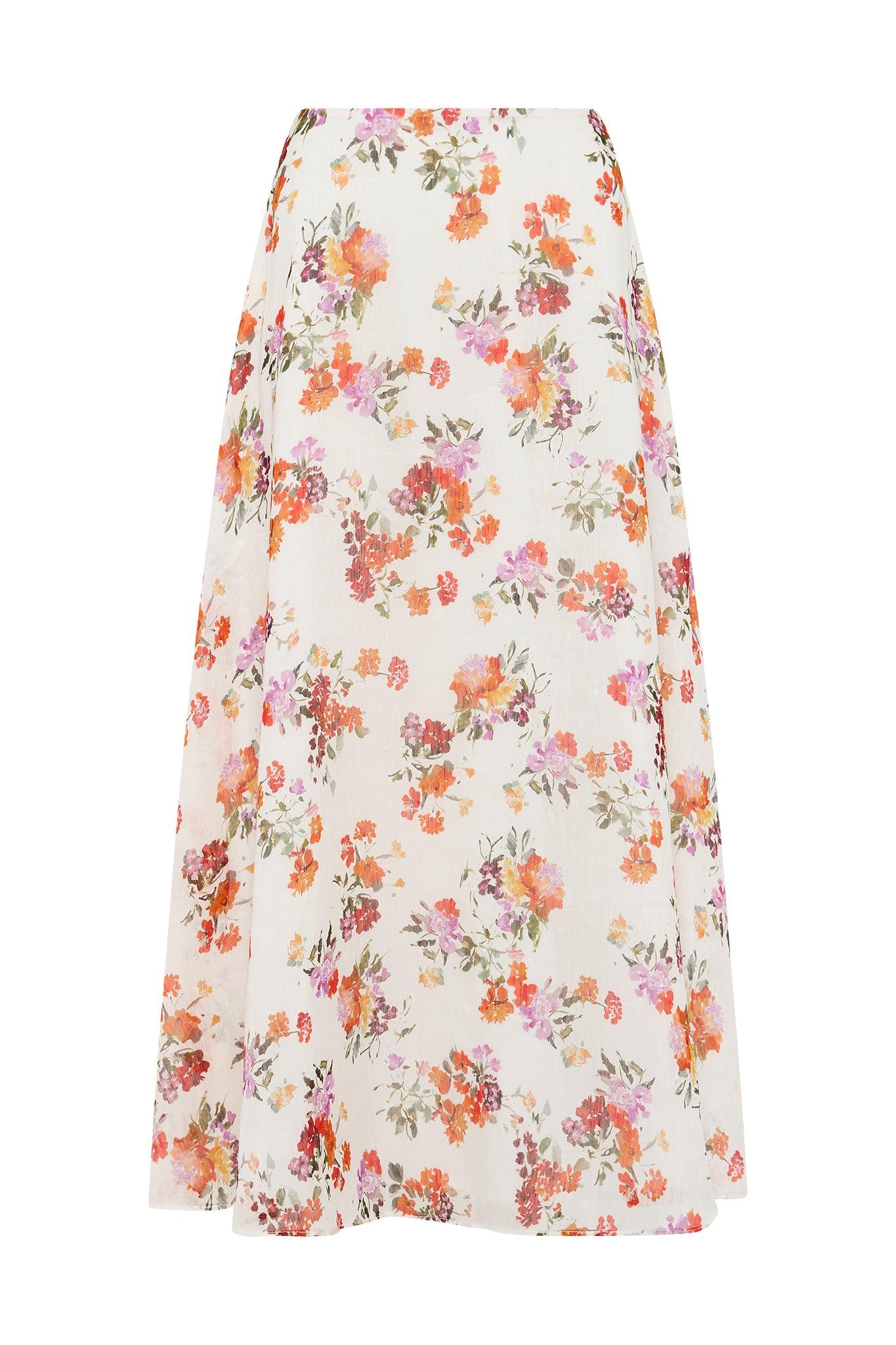 Cyma Circular Midi Skirt Product Image