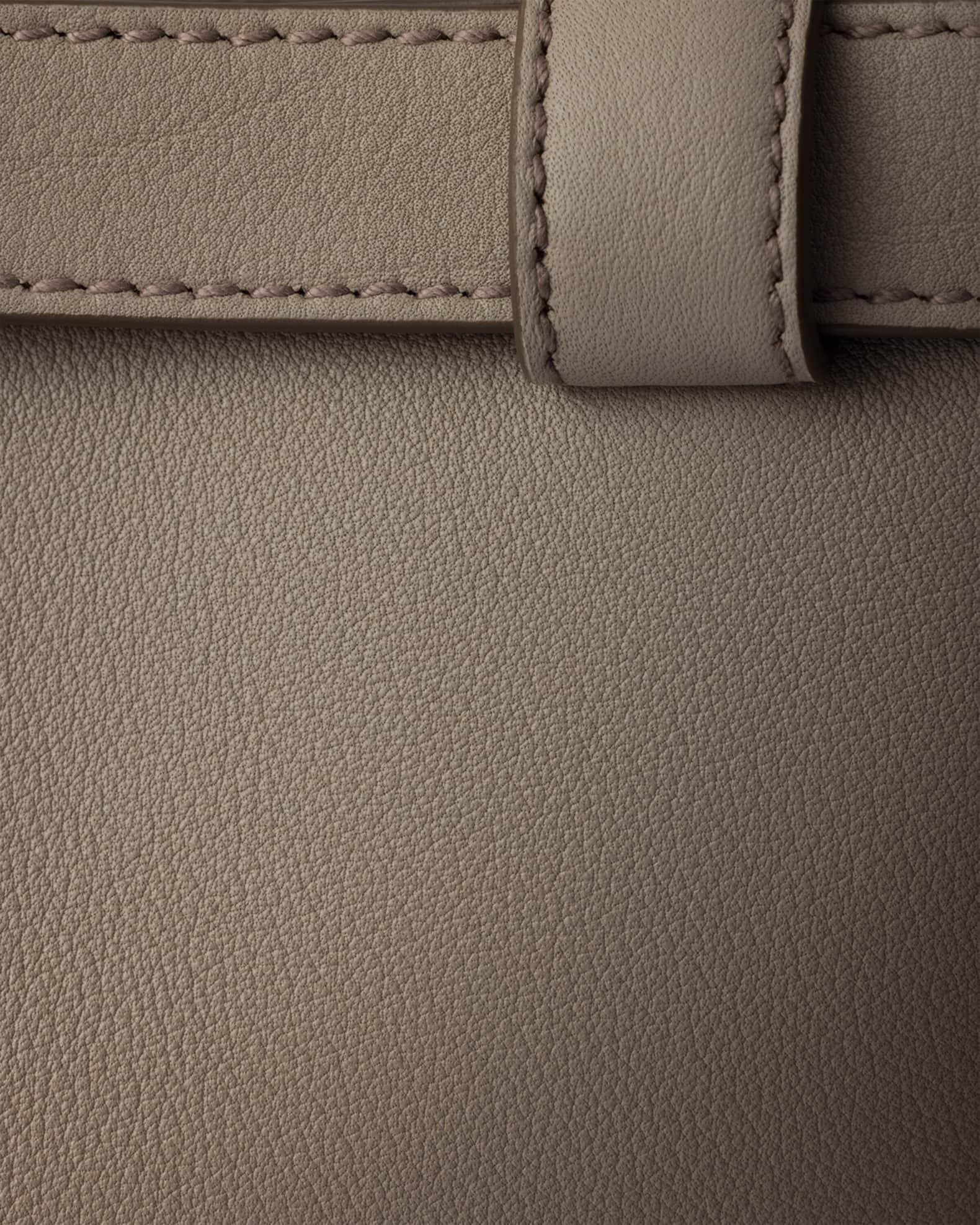 Prada Buckle Medium Leather Handbag with Double Belt Product Image