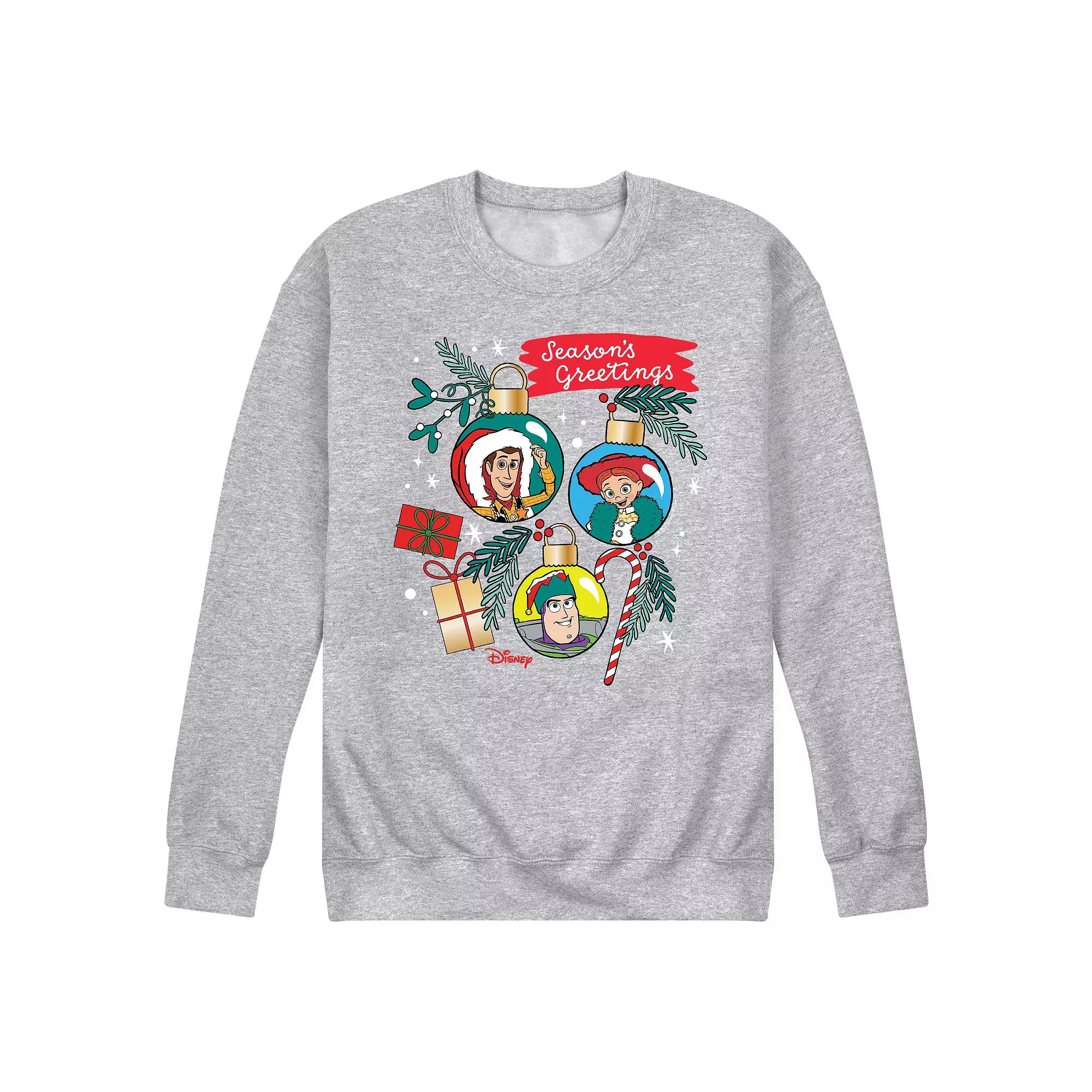 Disney / Pixar's Toy Story 4 Men's Seasons Greetings Fleece Sweatshirt,  Product Image