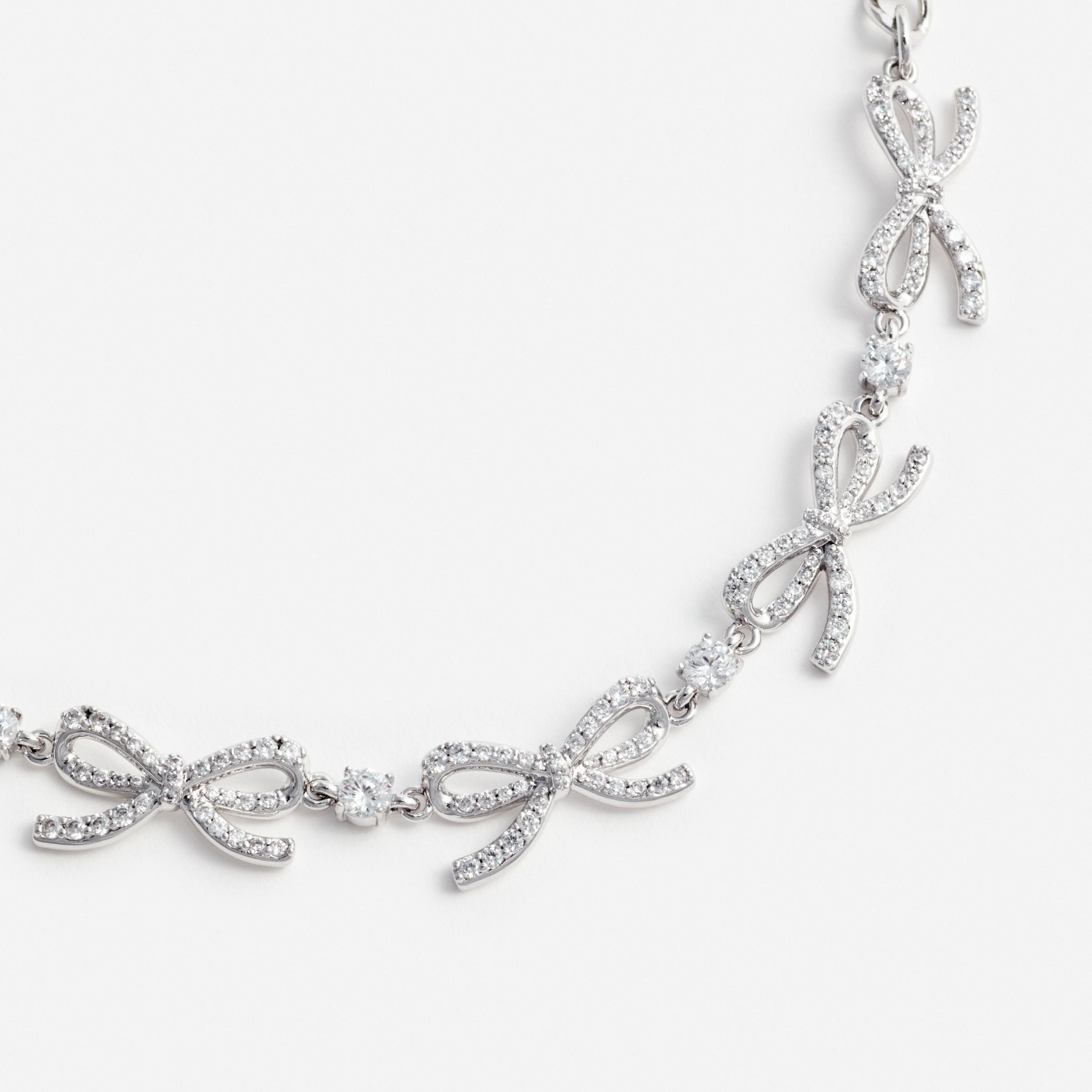 Crystal Bow Bracelet Product Image