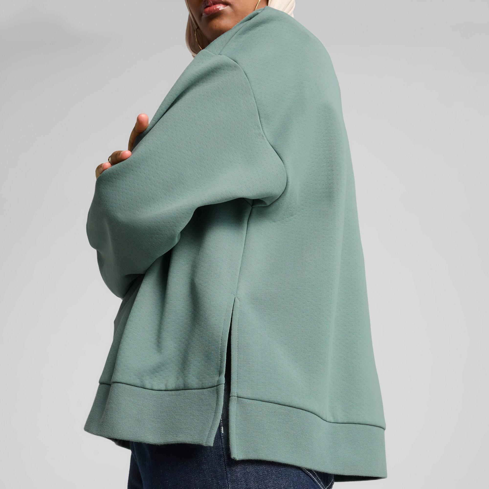 Wardrobe Essentials Women's Oversized Crew Sweatshirt Product Image