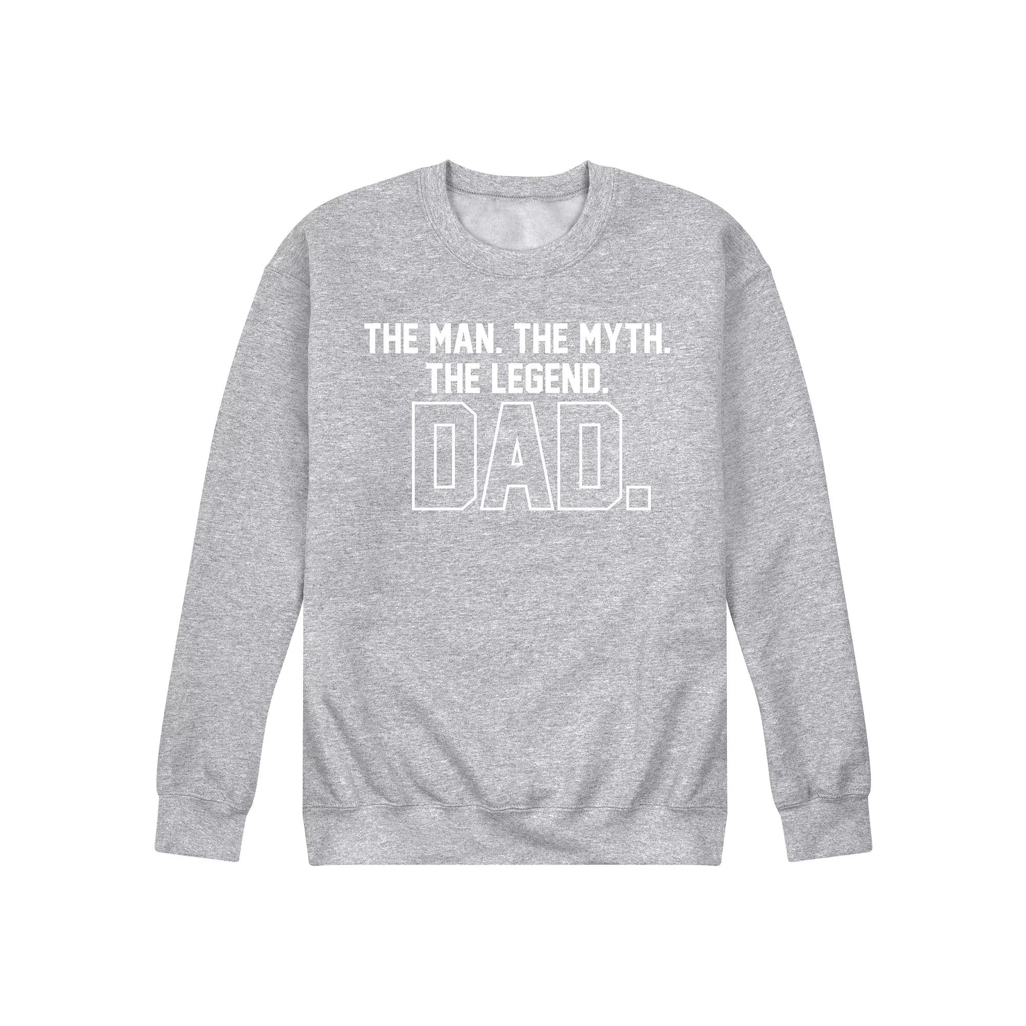 Men's The Legend Dad Fleece Sweatshirt,  Product Image
