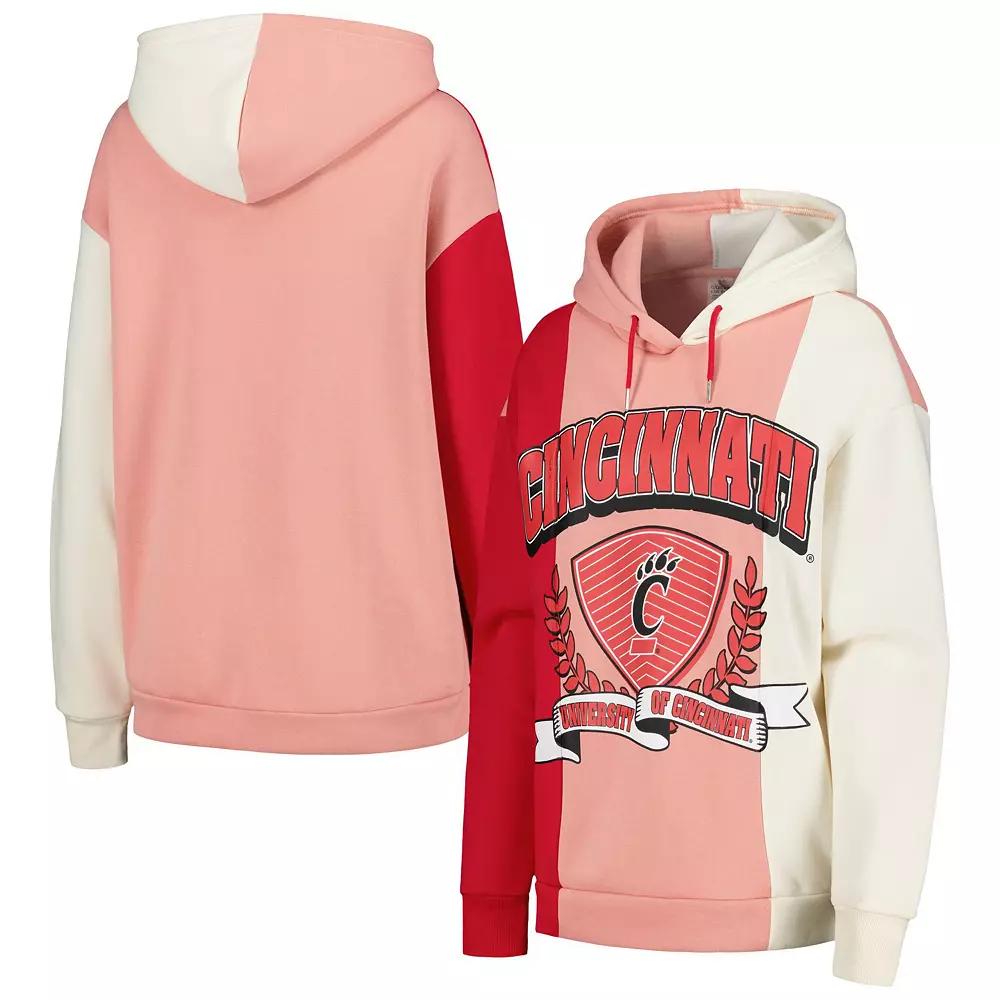 Women's Gameday Couture Red Cincinnati Bearcats Hall of Fame Colorblock Pullover Hoodie, Size: Medium Product Image