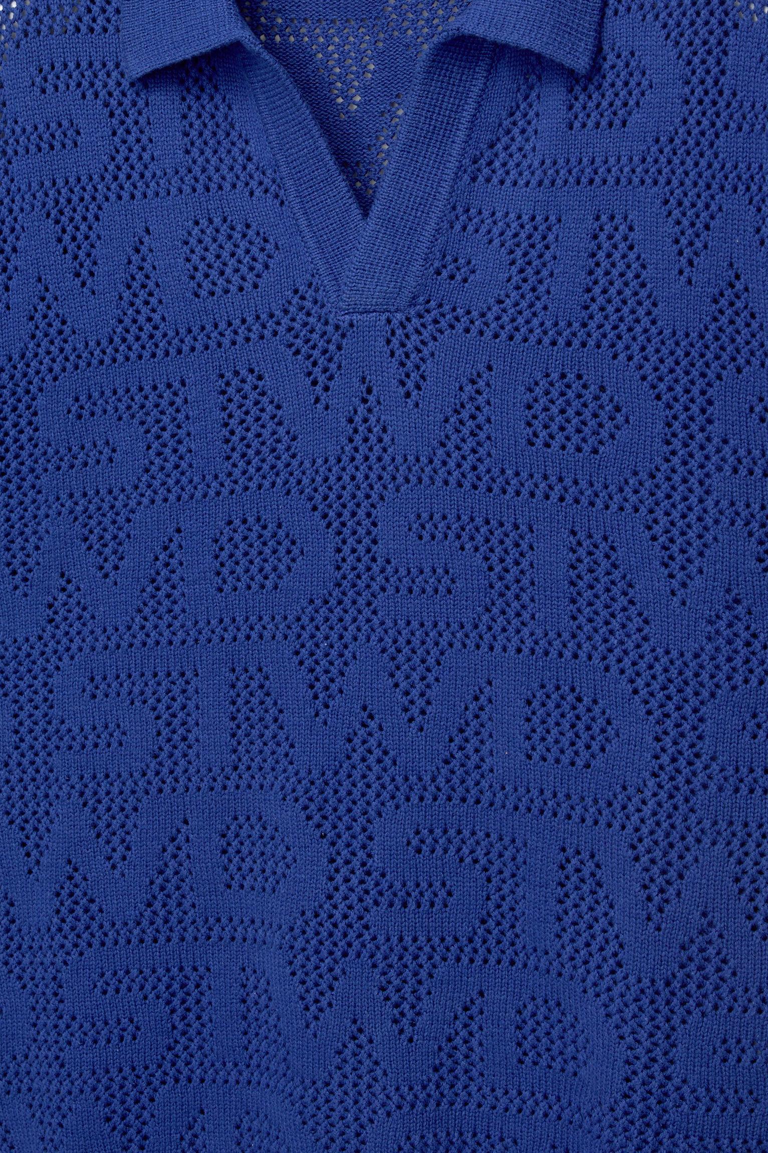 STWD knit polo shirt Product Image