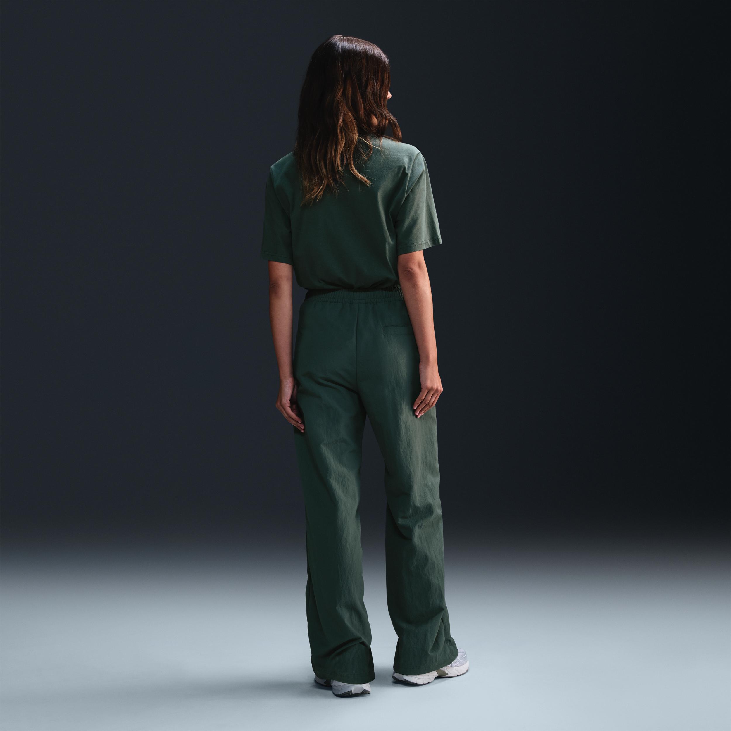 Womens Nike Sportswear Everything Wovens Mid-Rise Open-Hem Pants | FQ3588-338 Product Image