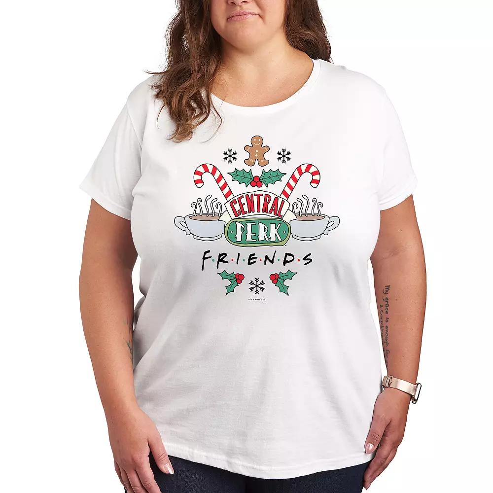 Plus Friends Holiday Central Perk Graphic Tee, Women's,  Product Image
