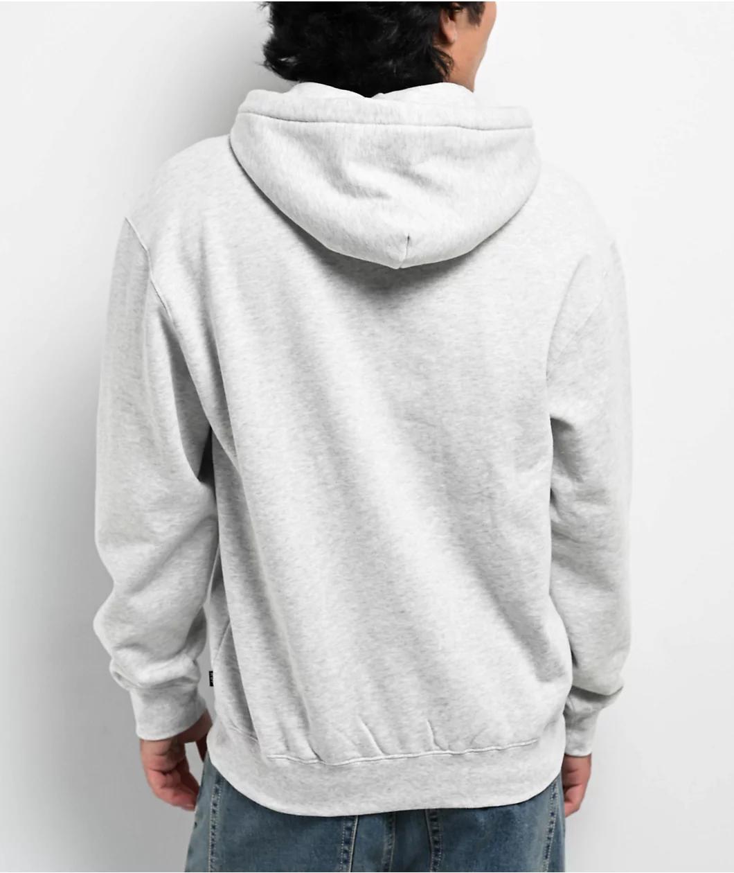 HUF x Bronze 56K Plantware Heather Grey Hoodie Product Image