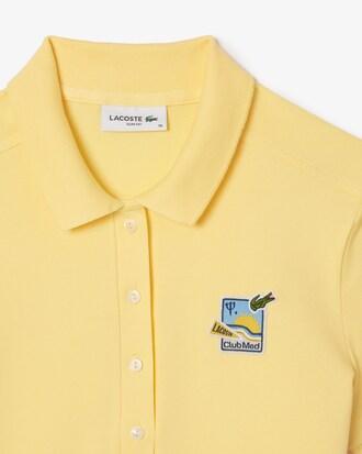 Slim Fit Club Med Edition Stretch Polo Shirt Product Image
