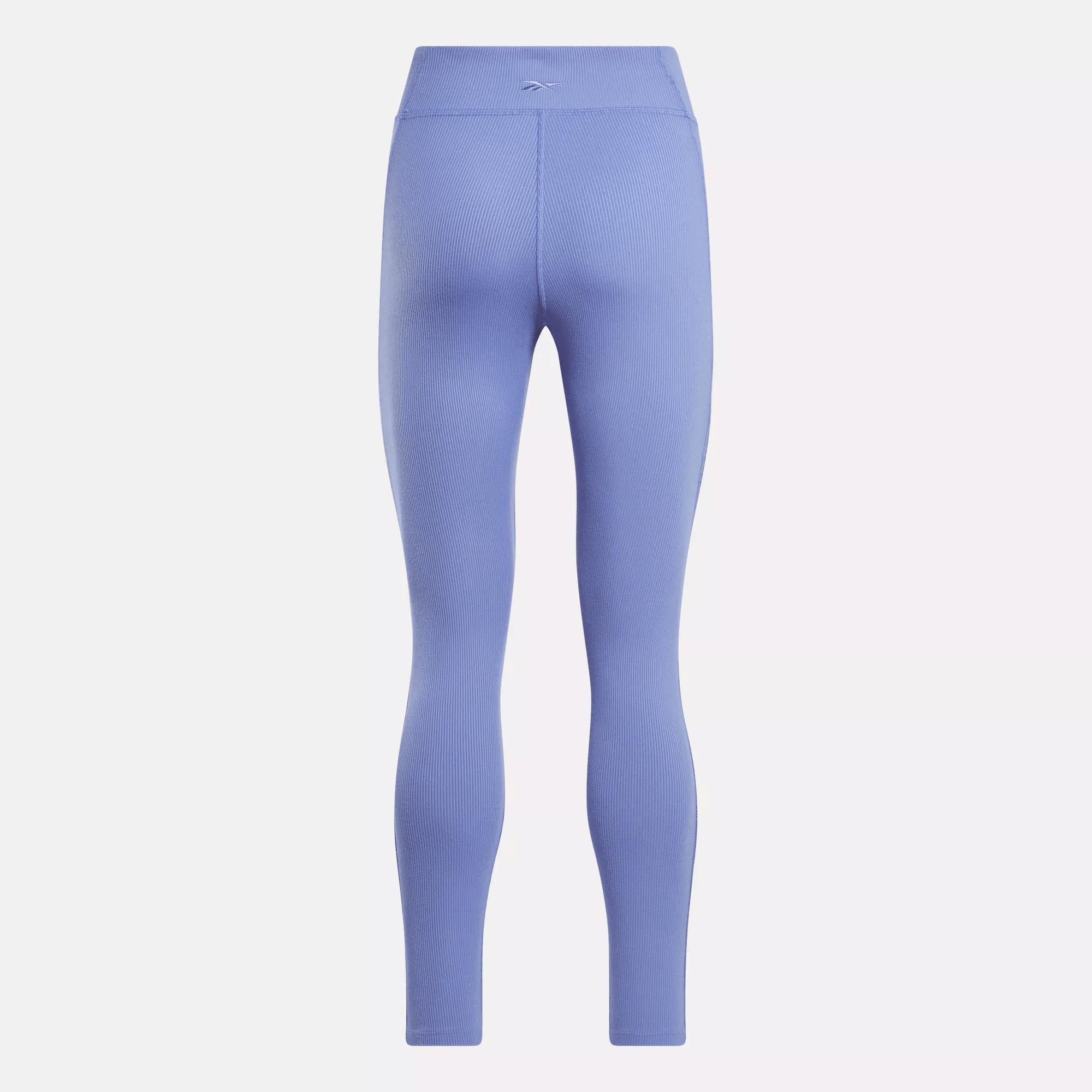 Women's Studio Ribbed High-Rise Leggings Female Product Image