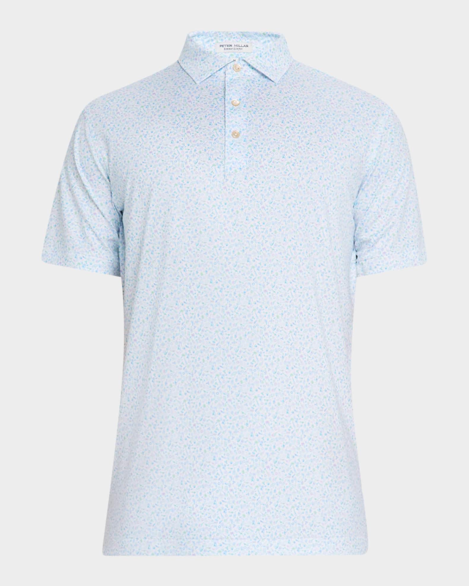 Men's Island Jammin Performance Jersey Polo Shirt Product Image