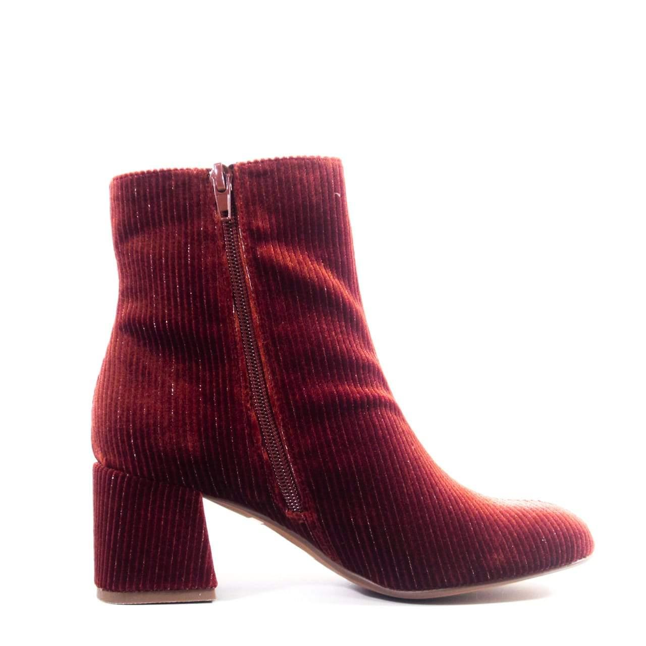 Marino Velvet Booties Product Image