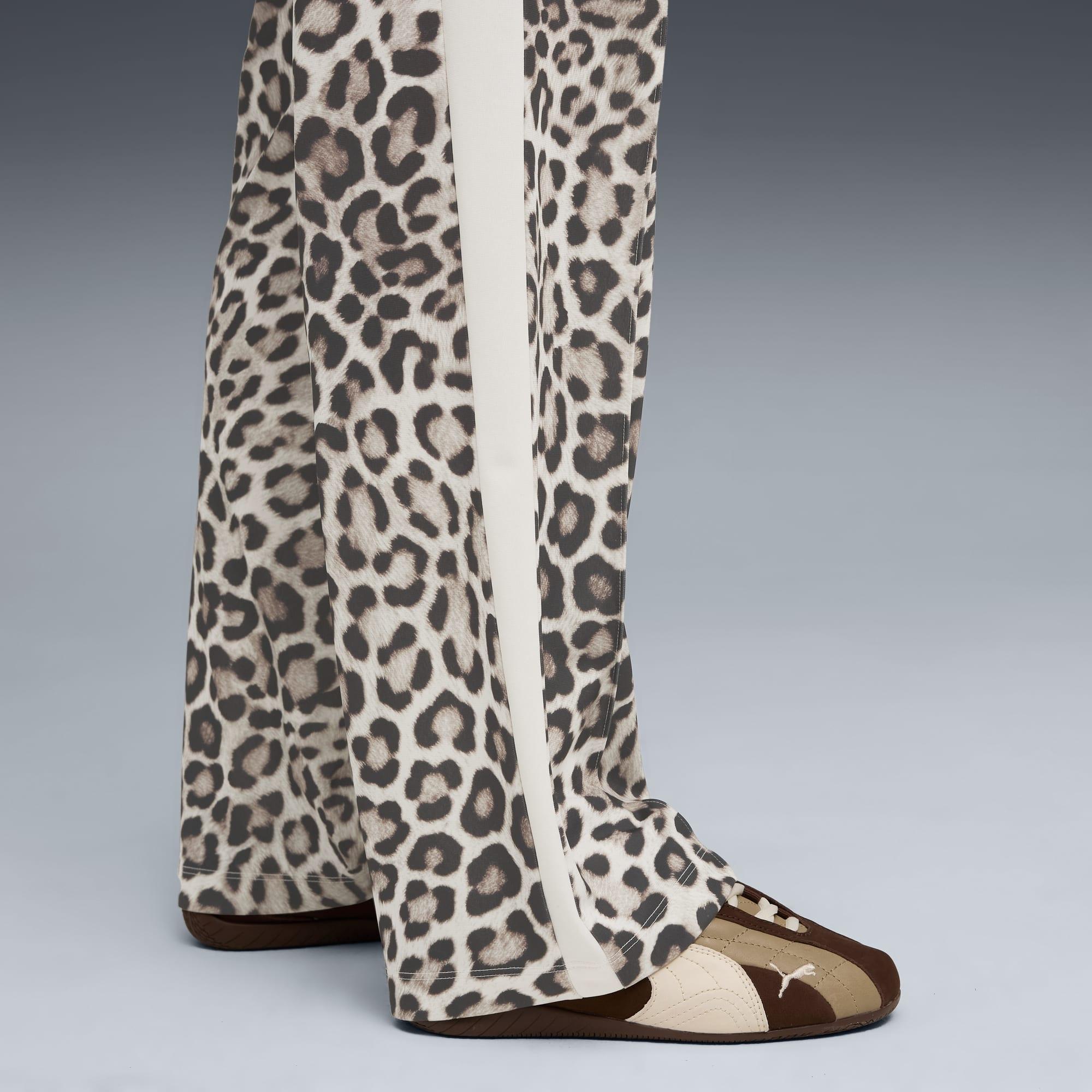 T7 LEO LUXE Women's All-Over Print Straight Pants Product Image