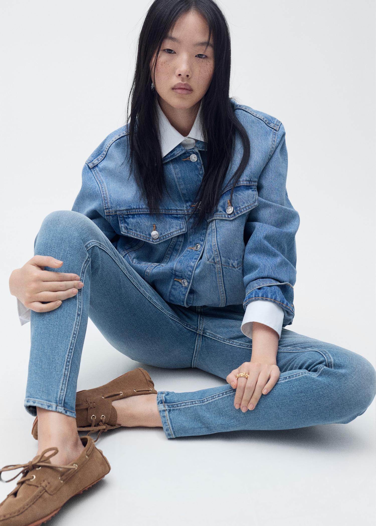 Mid-rise skinny jeans - Women | MANGO USA Product Image