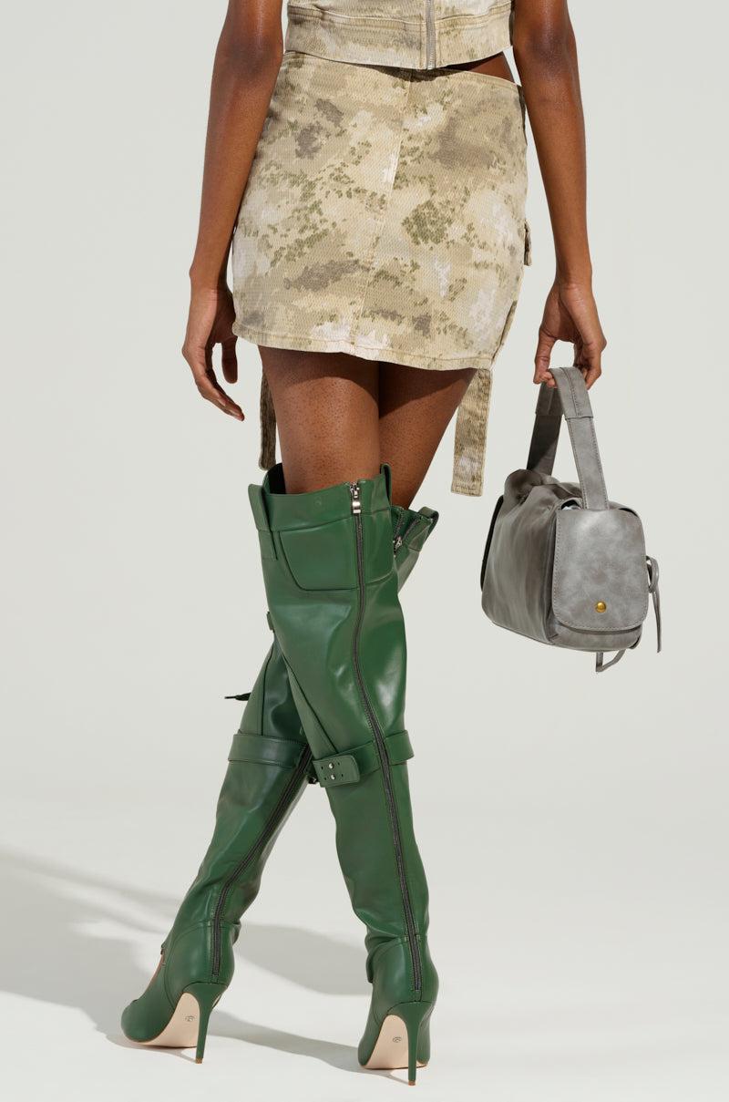 READY FOR WHATEVER CAMO MINI SKIRT Product Image