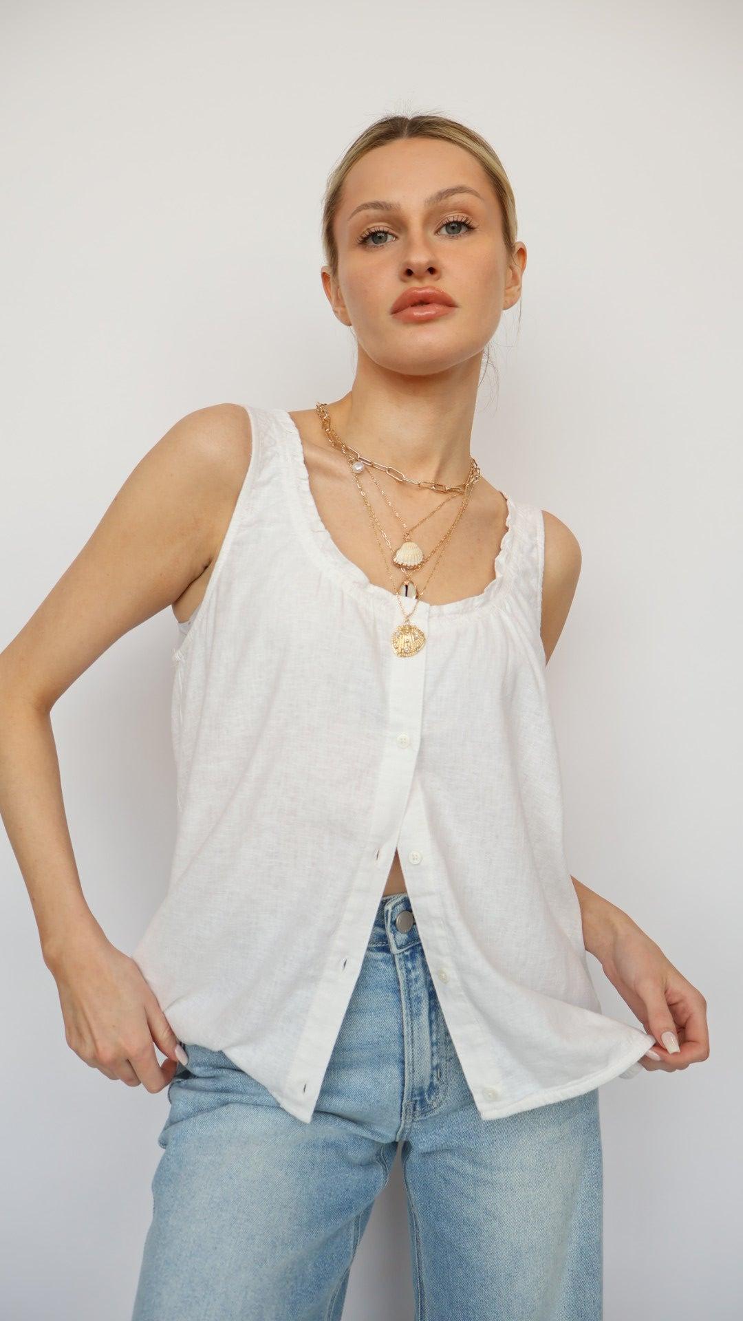 Rae Detailed Tank Top Product Image