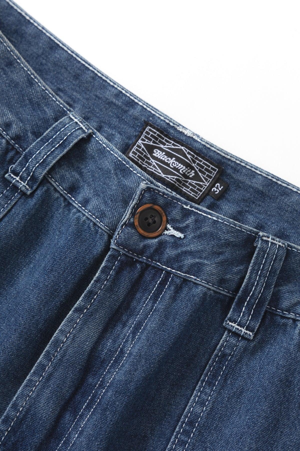 Blacksmith - Denim Fatigue Pants - Indigo Product Image