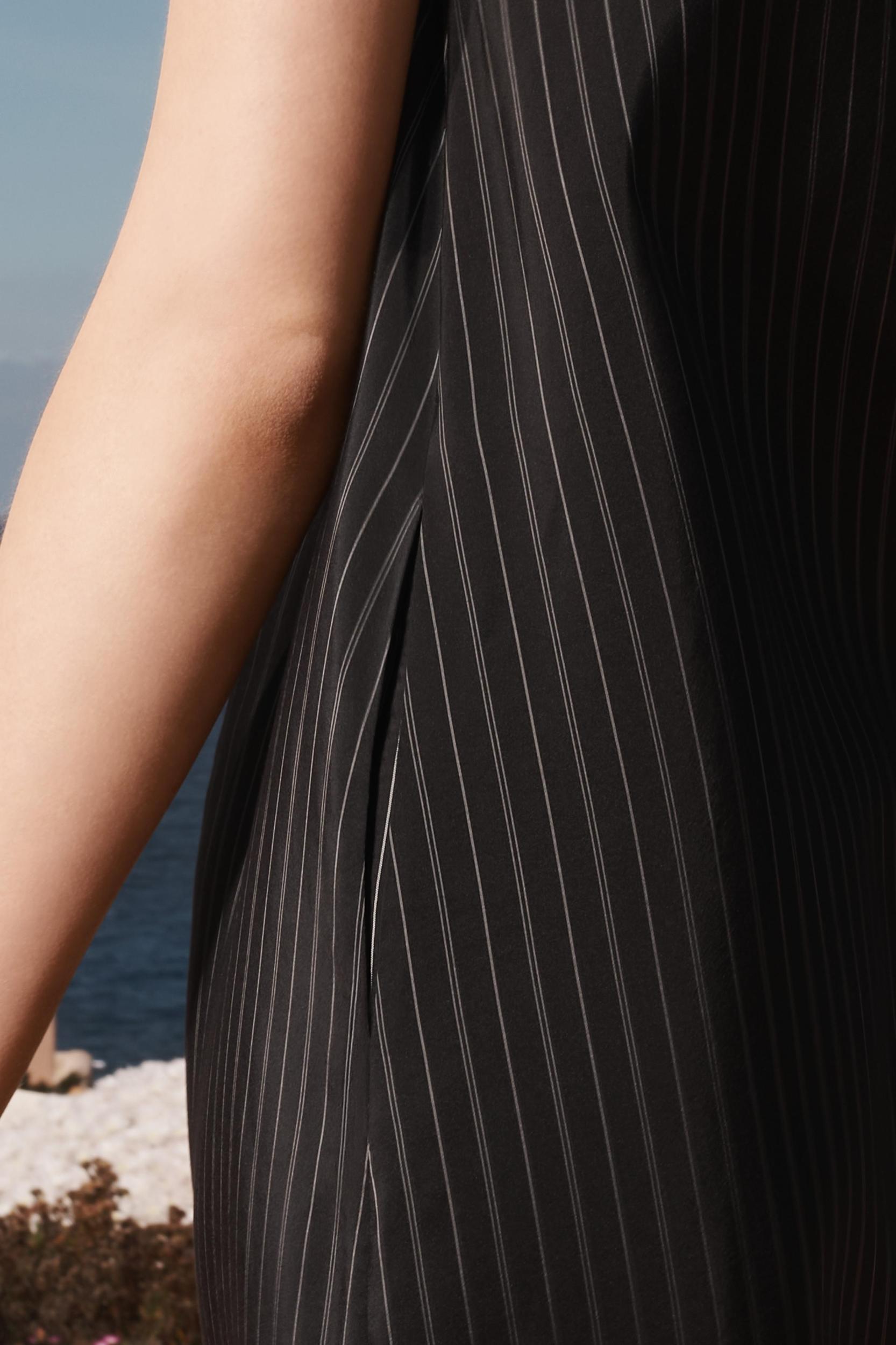 LIMITED EDITION STRIPED LONG DRESS Product Image