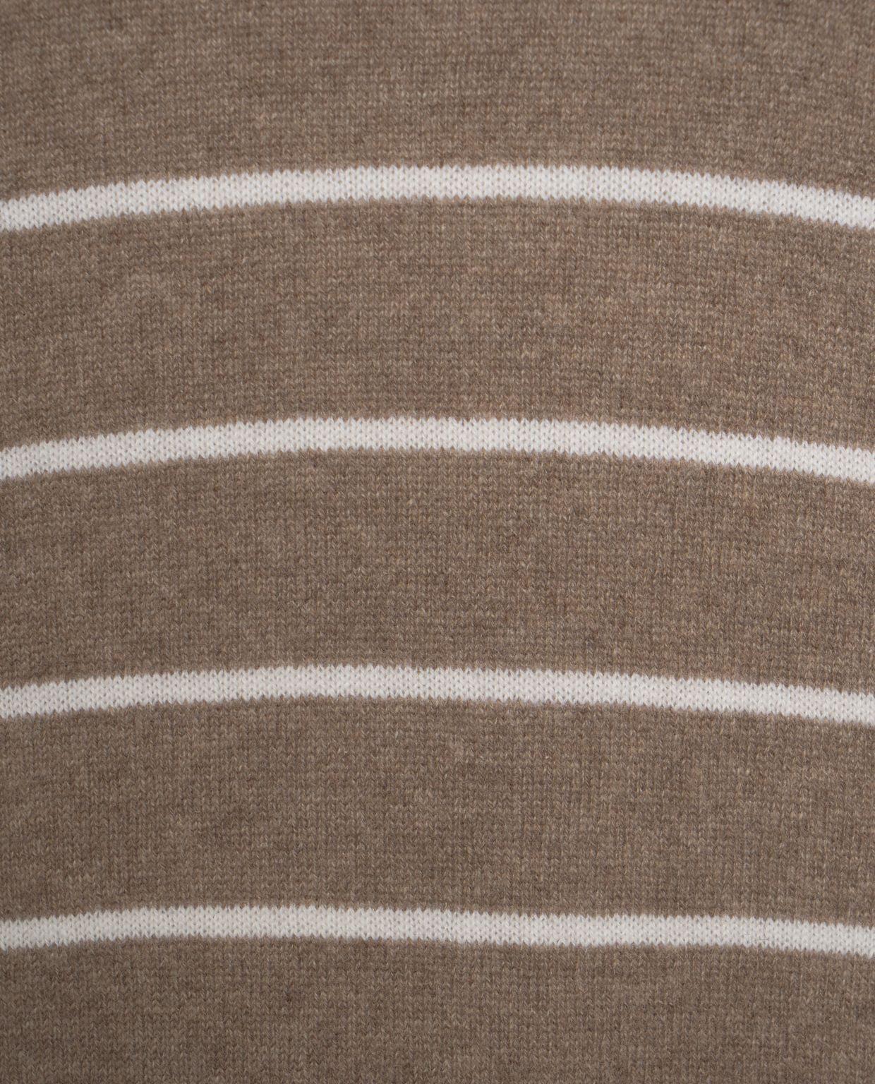 Striped knit sweater Product Image