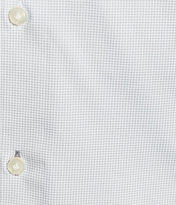 Daniel Cremieux Signature Label Luxe Stretch Micro Pattern Long Sleeve Woven Shirt Product Image