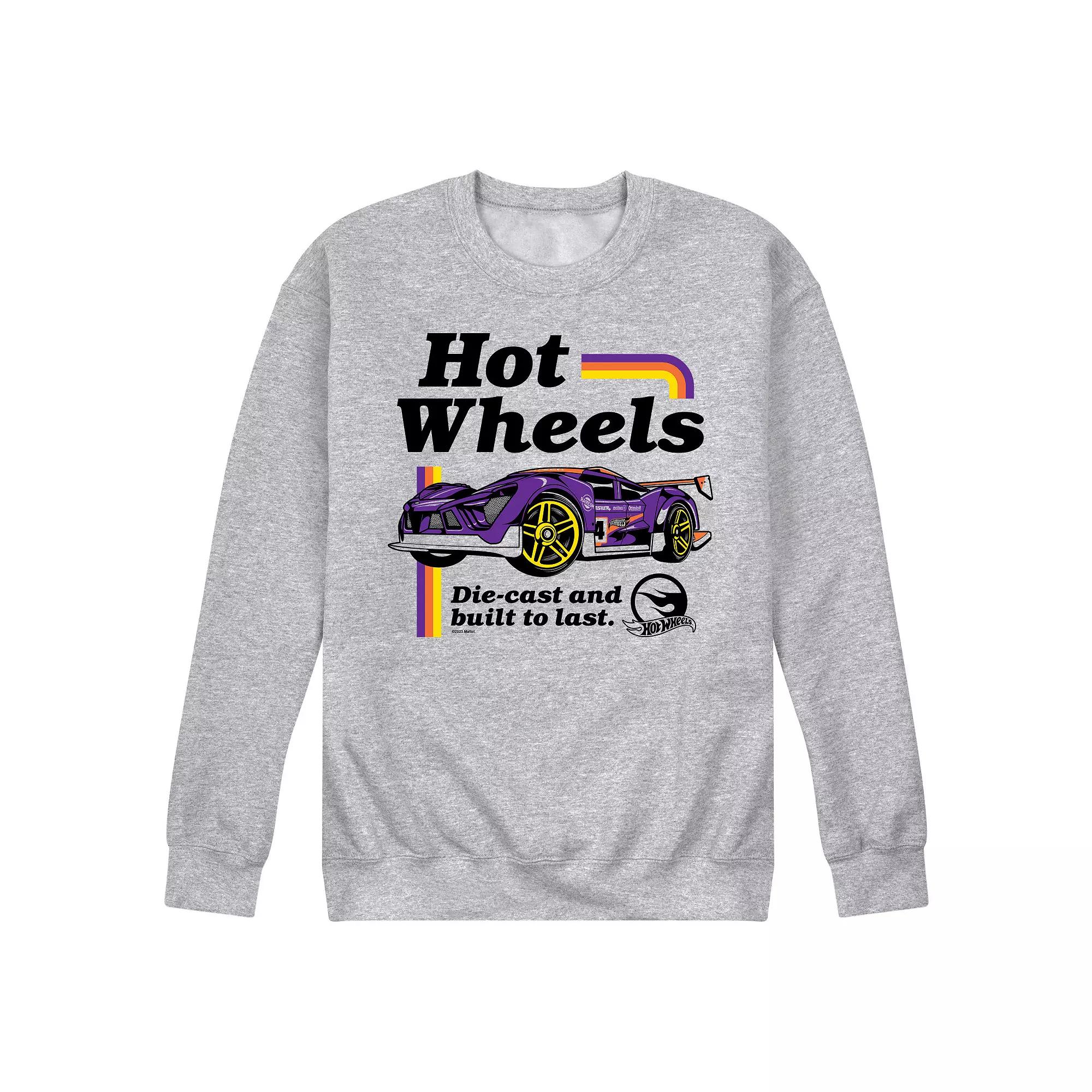Men's Hot Wheels Built To Last Fleece Sweatshirt,  Product Image