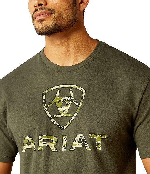 Ariat Short Sleeve Liberty USA Camo Graphic T-Shirt Product Image