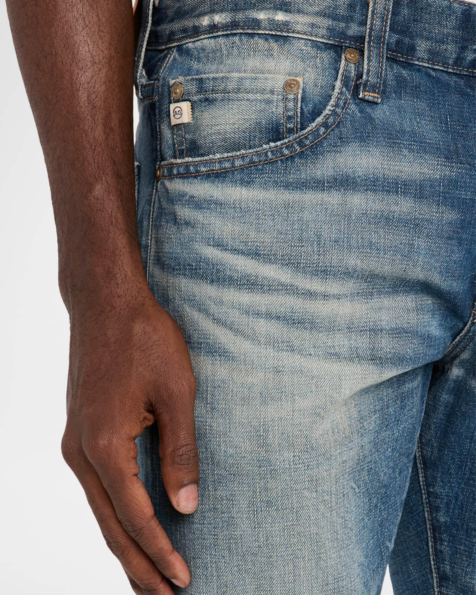 Men's Tellis Slim Faded Denim Jeans Product Image