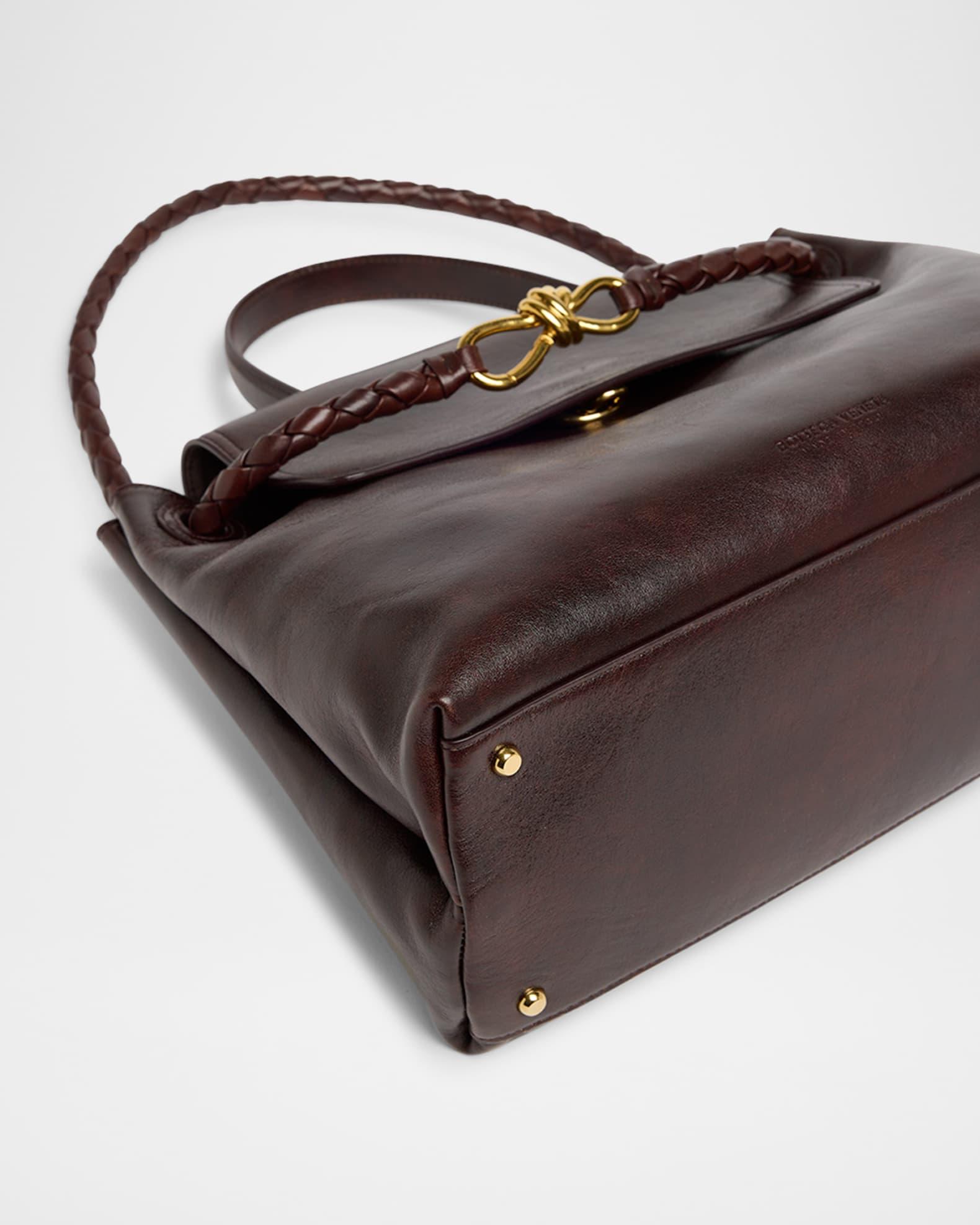 Ciao Ciao Medium Distressed Leather Top-Handle Bag Product Image