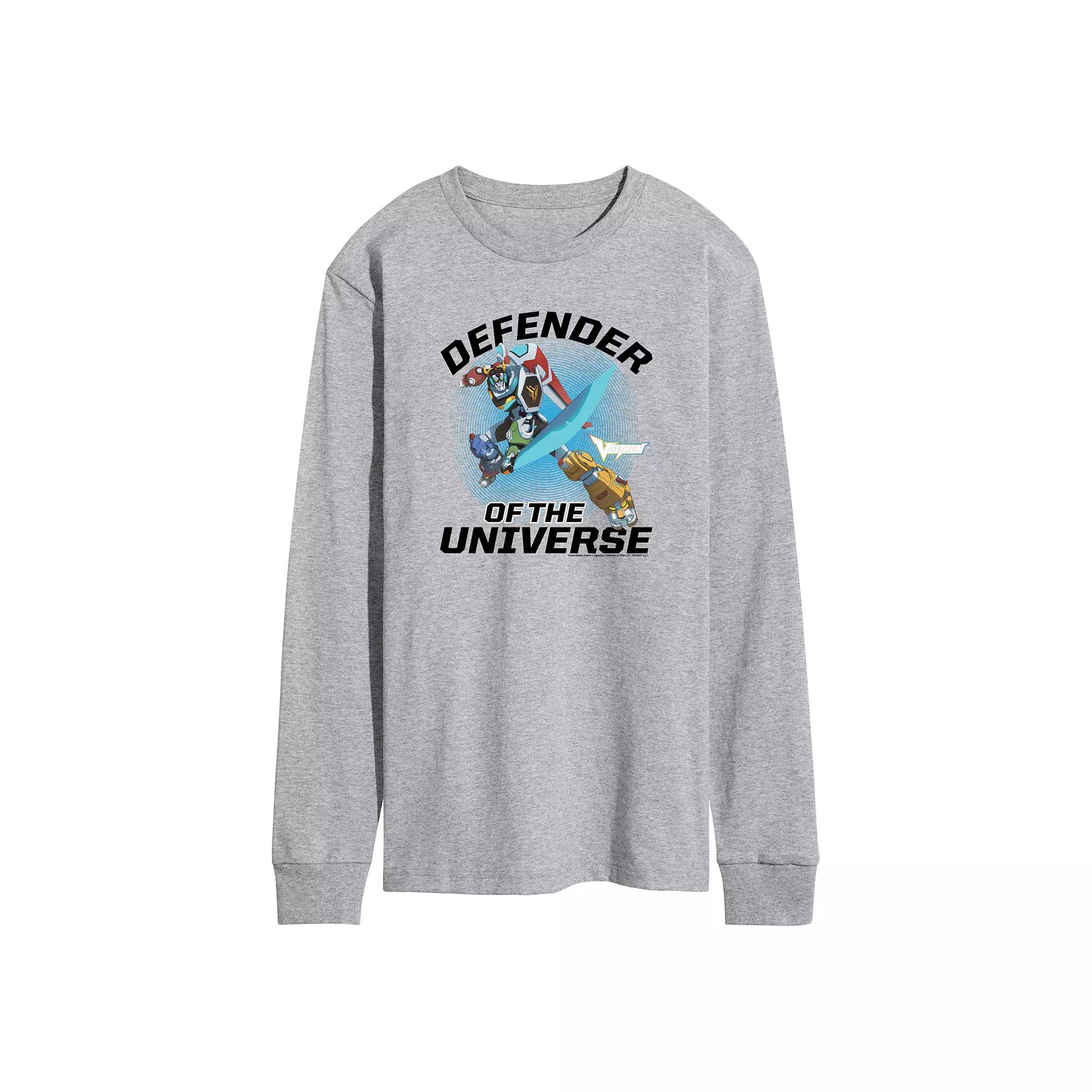 Men's Defender Of The Universe Long Sleeve Graphic Tee,  Product Image