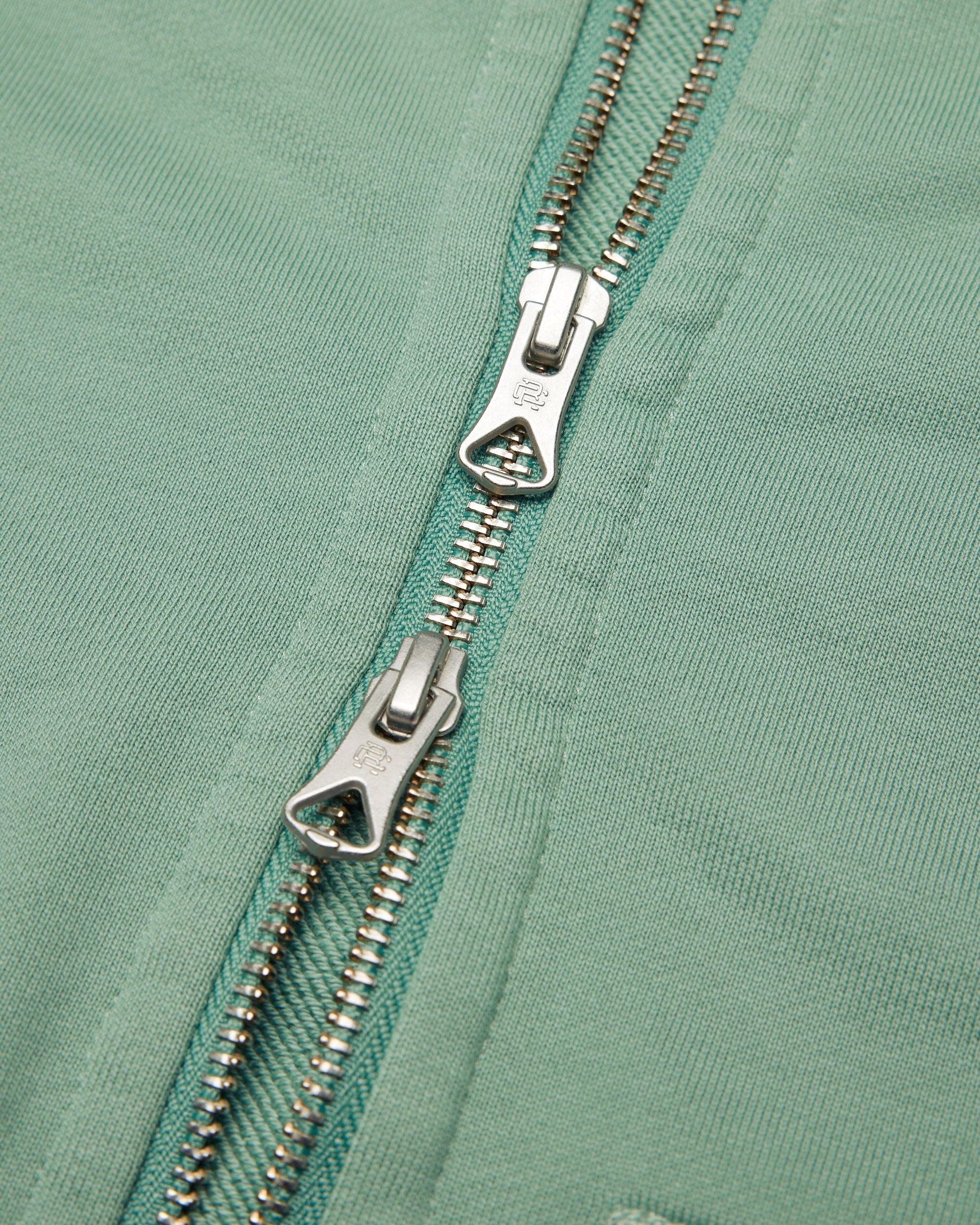 Midweight Terry Slim Zip Hoodie Male Product Image