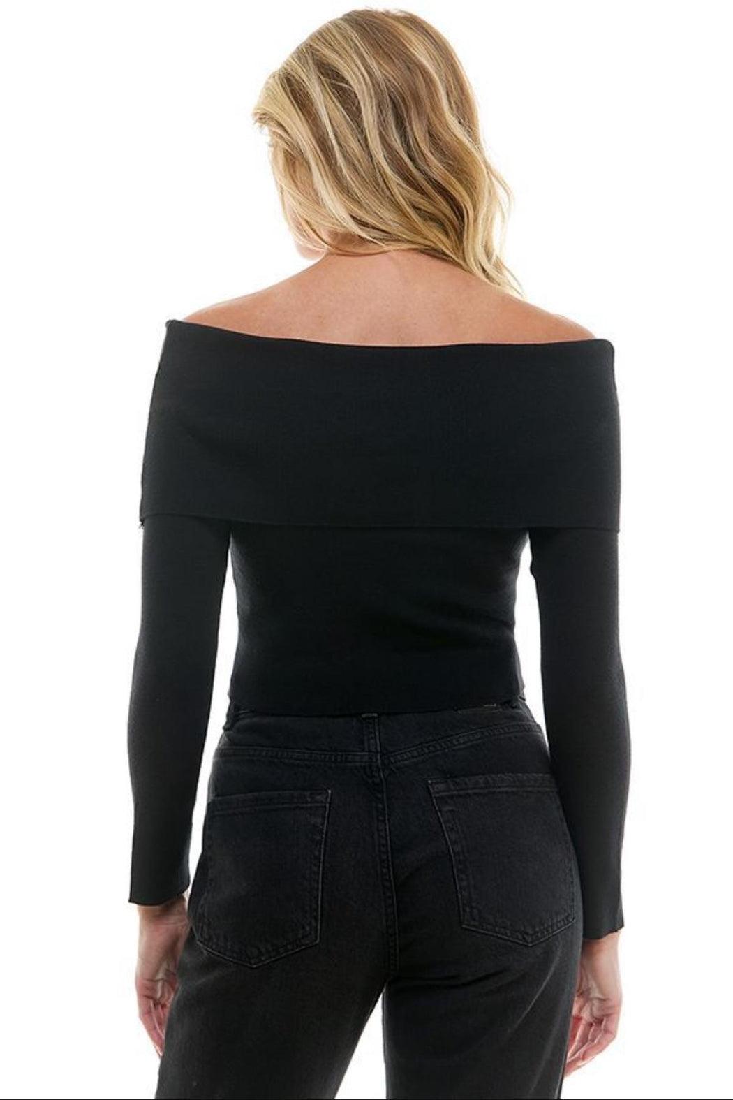 Off Shoulder Sweater Product Image