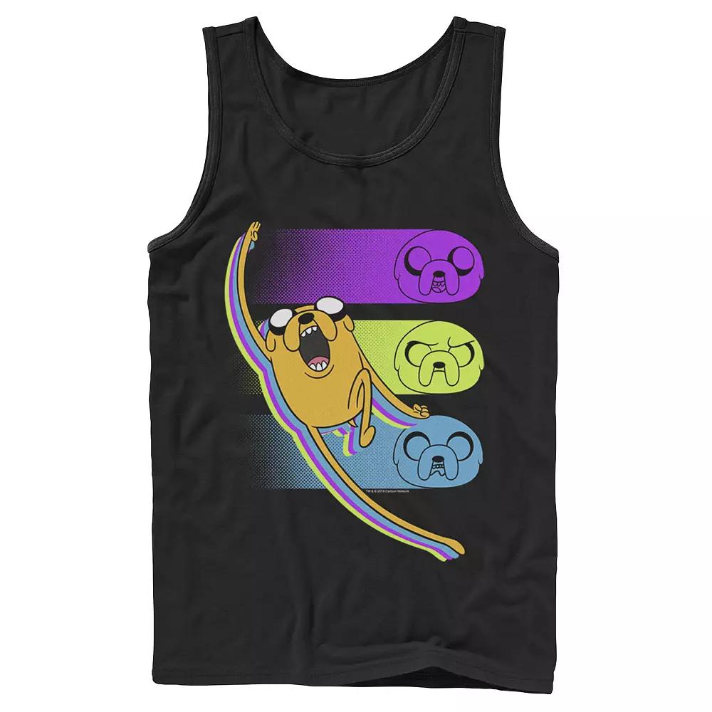 Mens Cartoon Network Adventure Time Jake Emotions Tank Top Product Image
