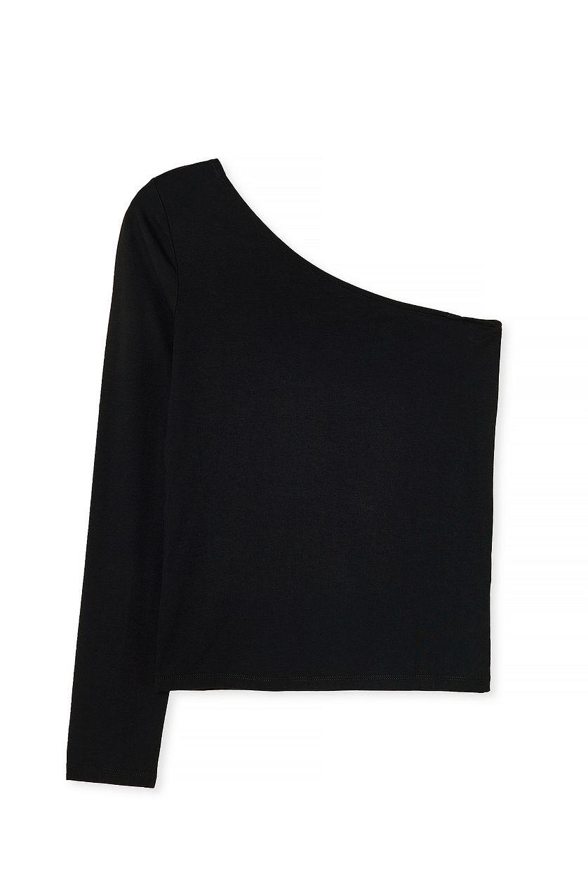 Soft Line One Shoulder Top Product Image