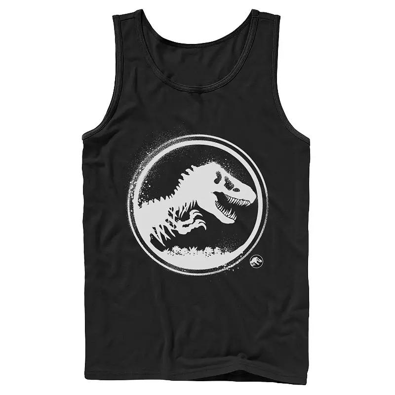 Men's Jurassic World: Fallen Kingdom Paint Splatter Logo Tank Top,  Product Image