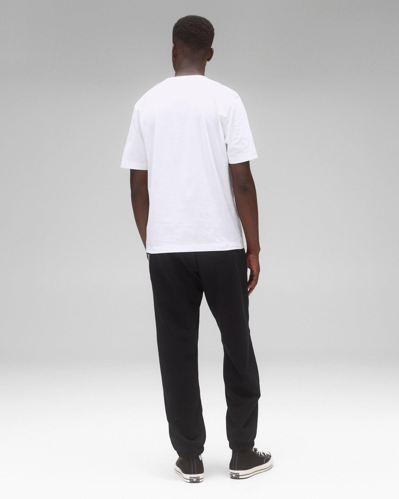 Reigning Champ Lightweight Jersey Arch Logo Standard T-Shirt Product Image