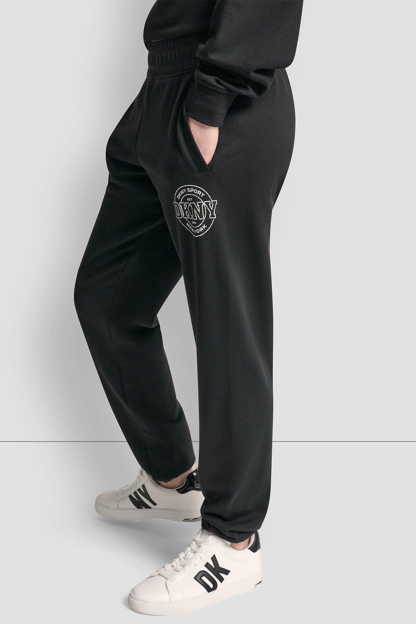 HIGH-RISE LOGO RELAXED JOGGER Product Image