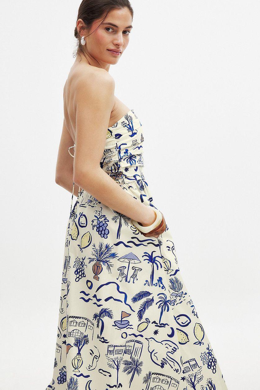 Bandeau Tie Back Dress Product Image