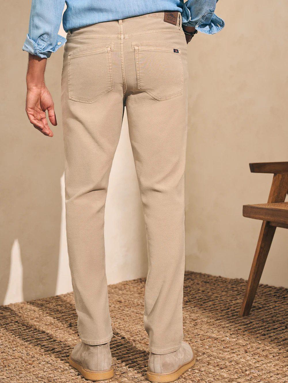 Stretch Terry 5-Pocket Pant Product Image