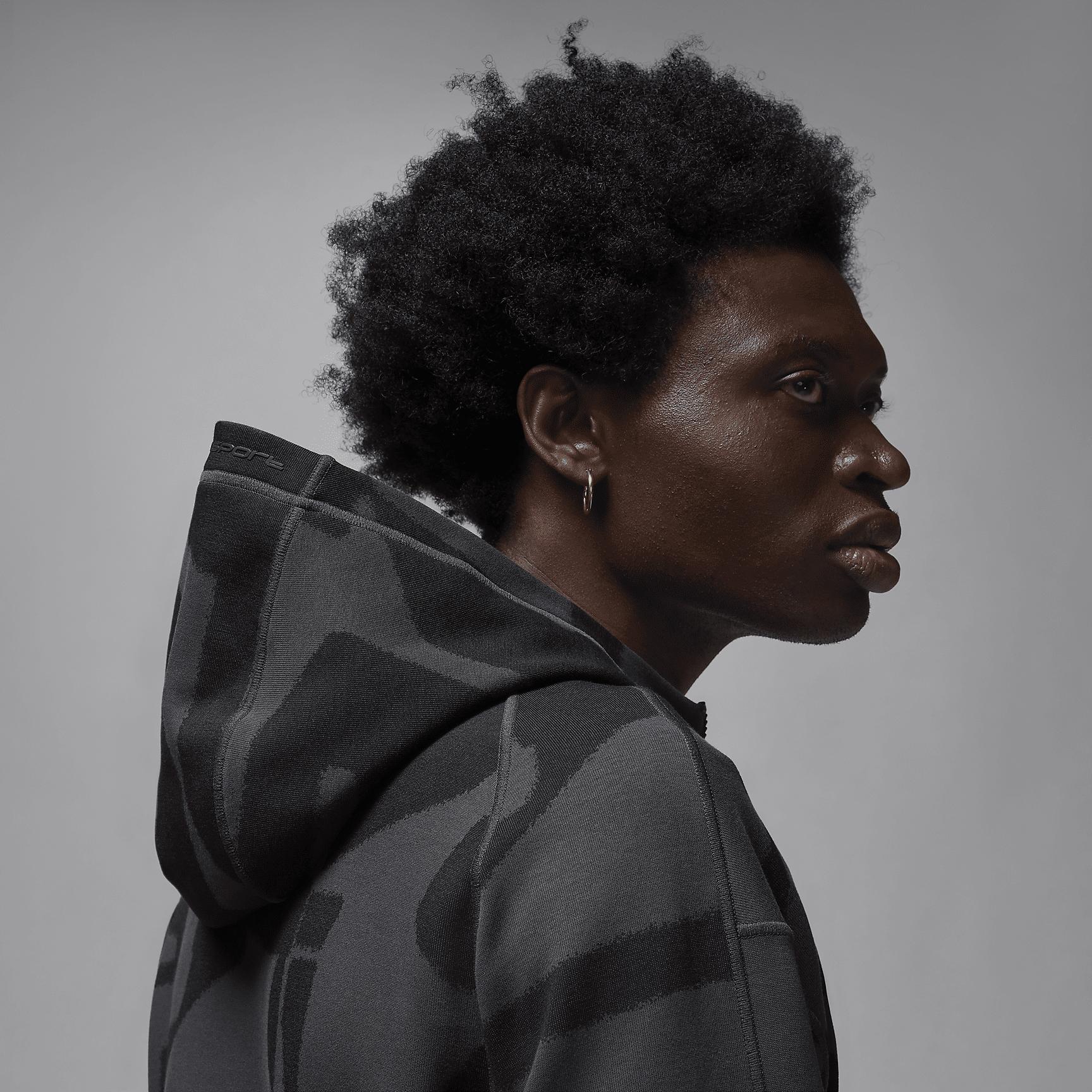 Jordan Sport Hoop Fleece Men's Dri-FIT Full-Zip Hoodie Product Image