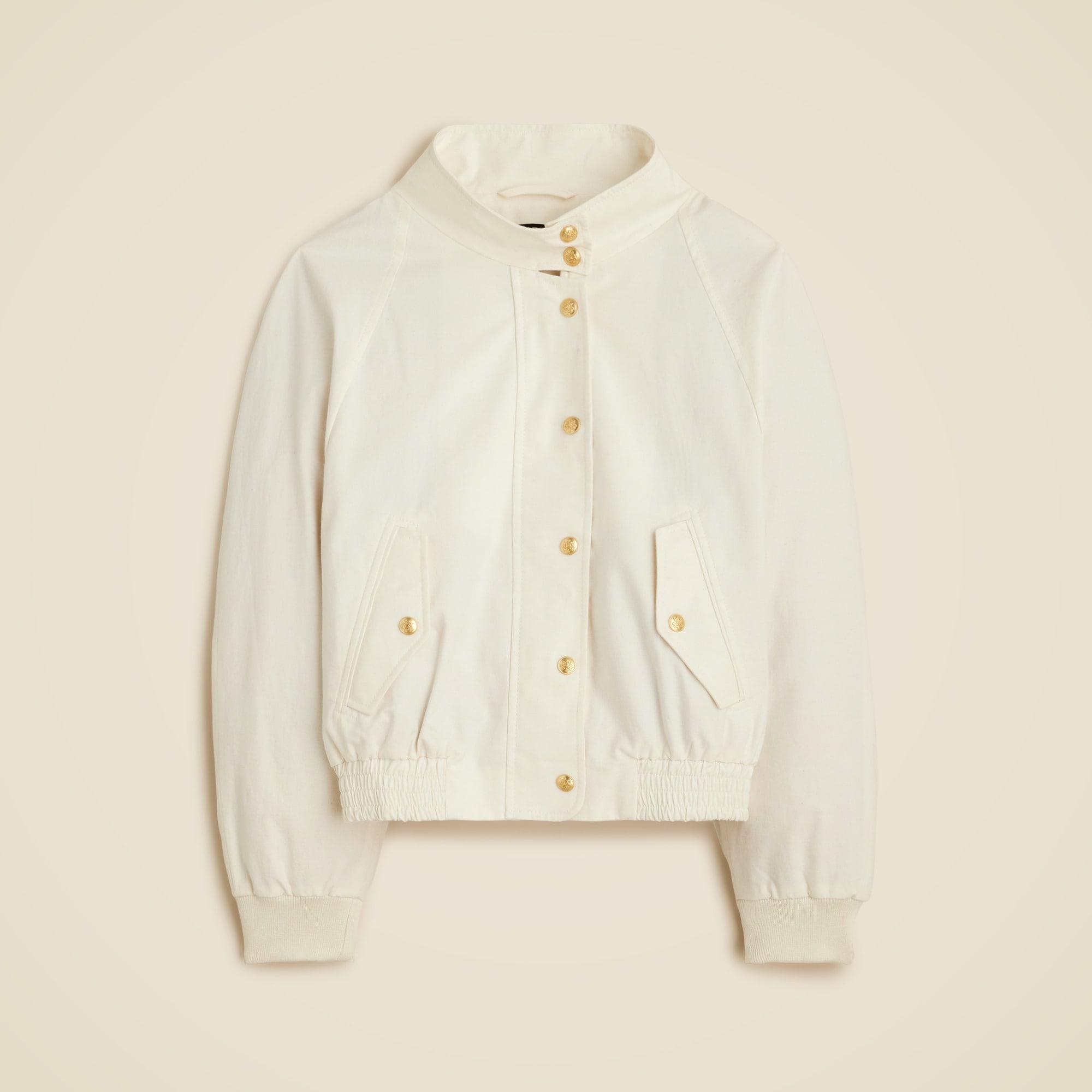 Cotton-blend flight jacket Product Image