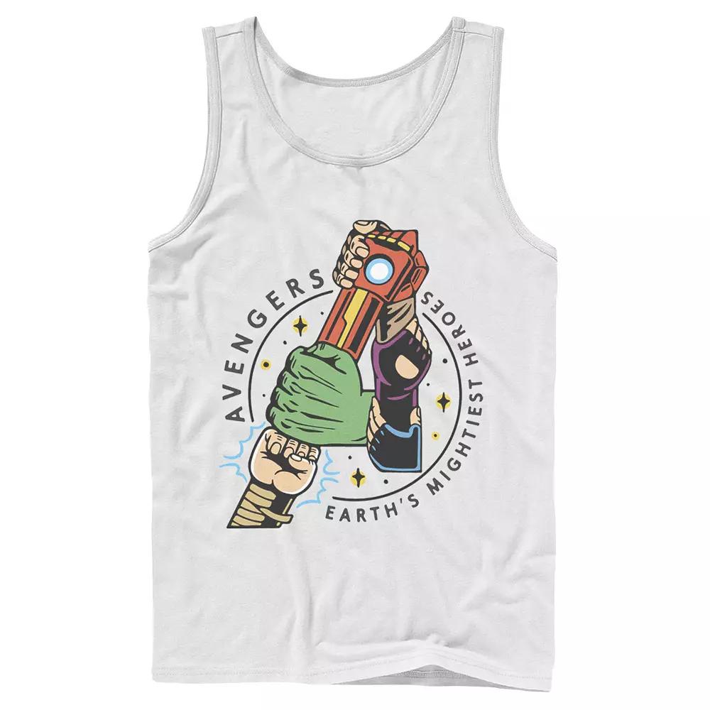 Men's Marvel Avengers Lock Arms Chest Logo Tank Top, Boy's,  Product Image