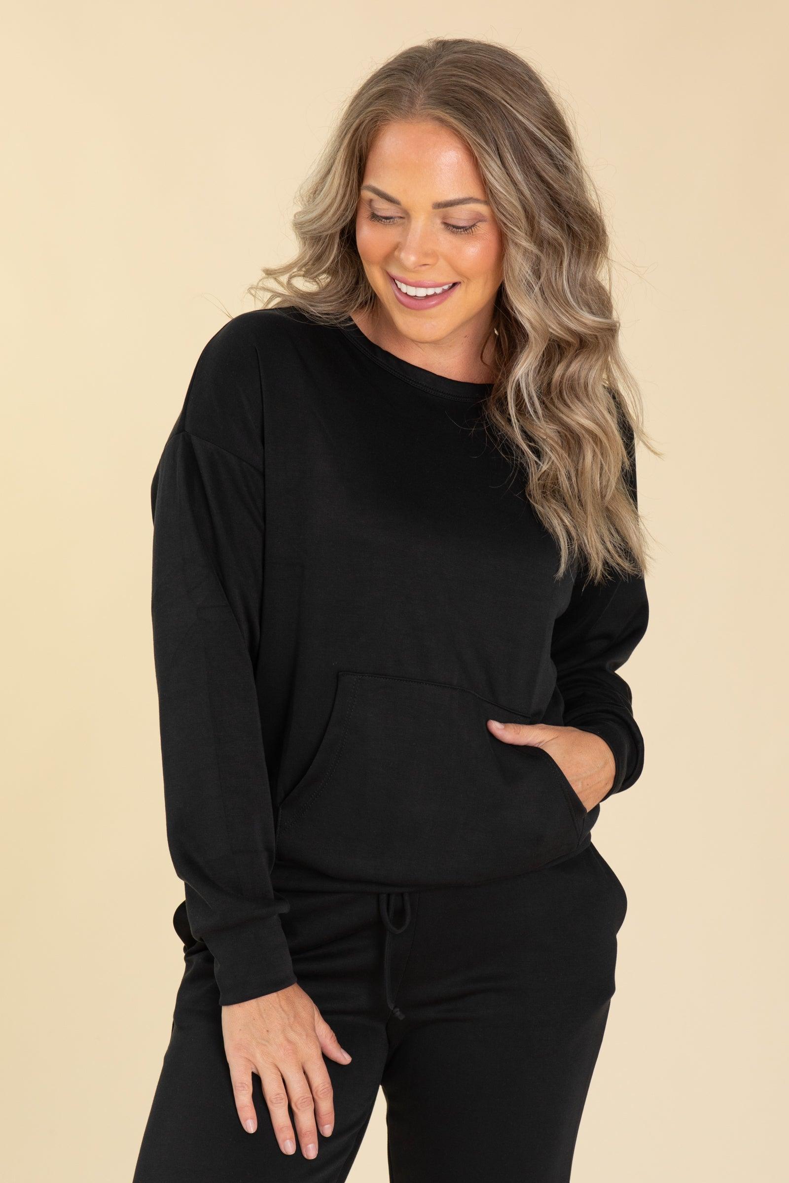 Cloud Comfort Collection: Pullover With Pocket Product Image