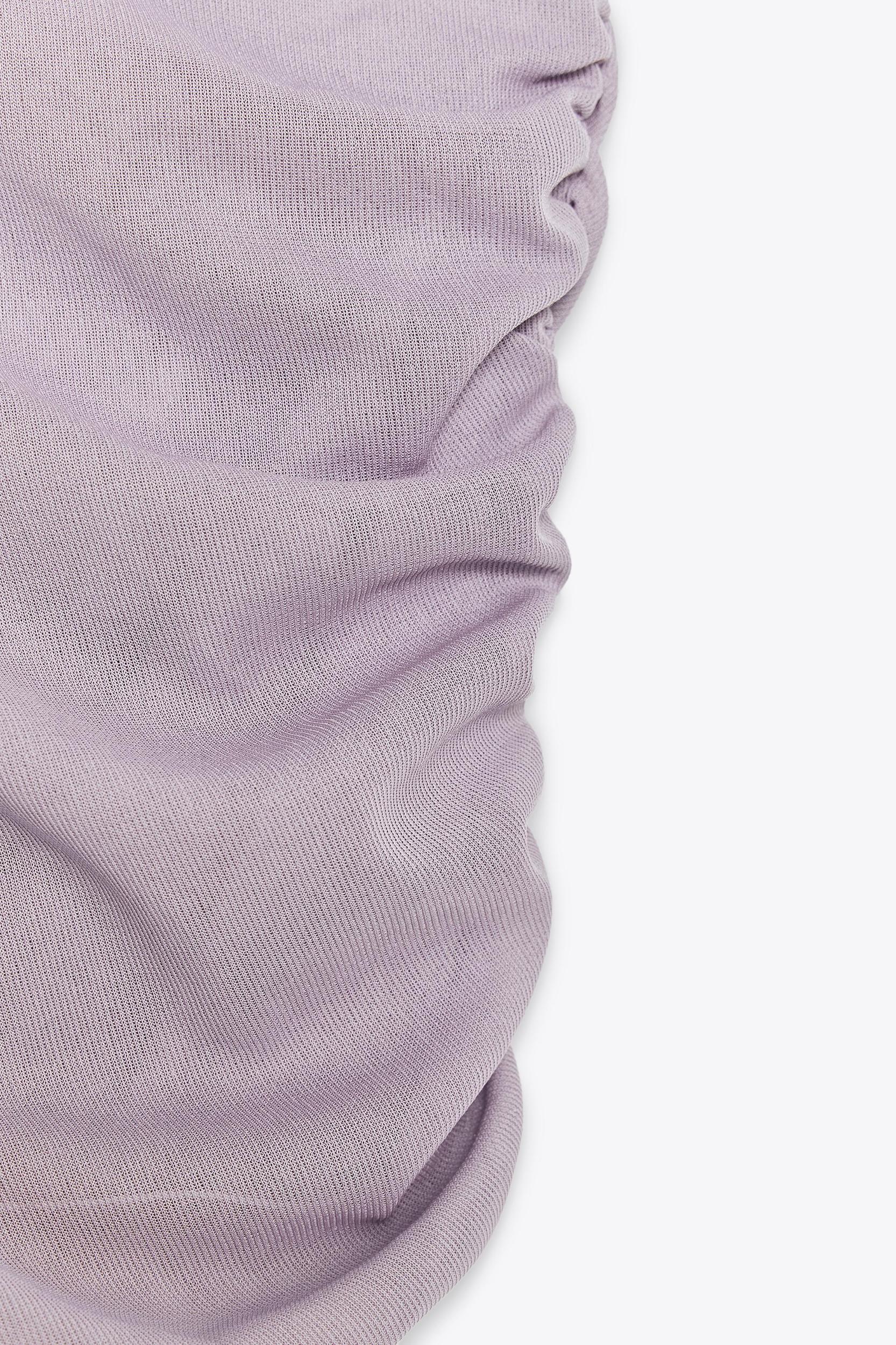 RUCHED TULLE TOP Product Image