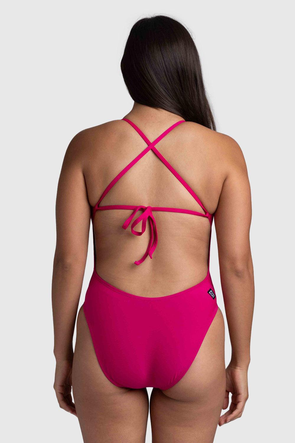Jackson One Piece Swimsuit - Dragon Fruit Female Product Image