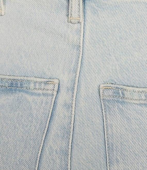 Lucky Brand Legend Stretch Denim High Rise Wide Leg Jeans Product Image