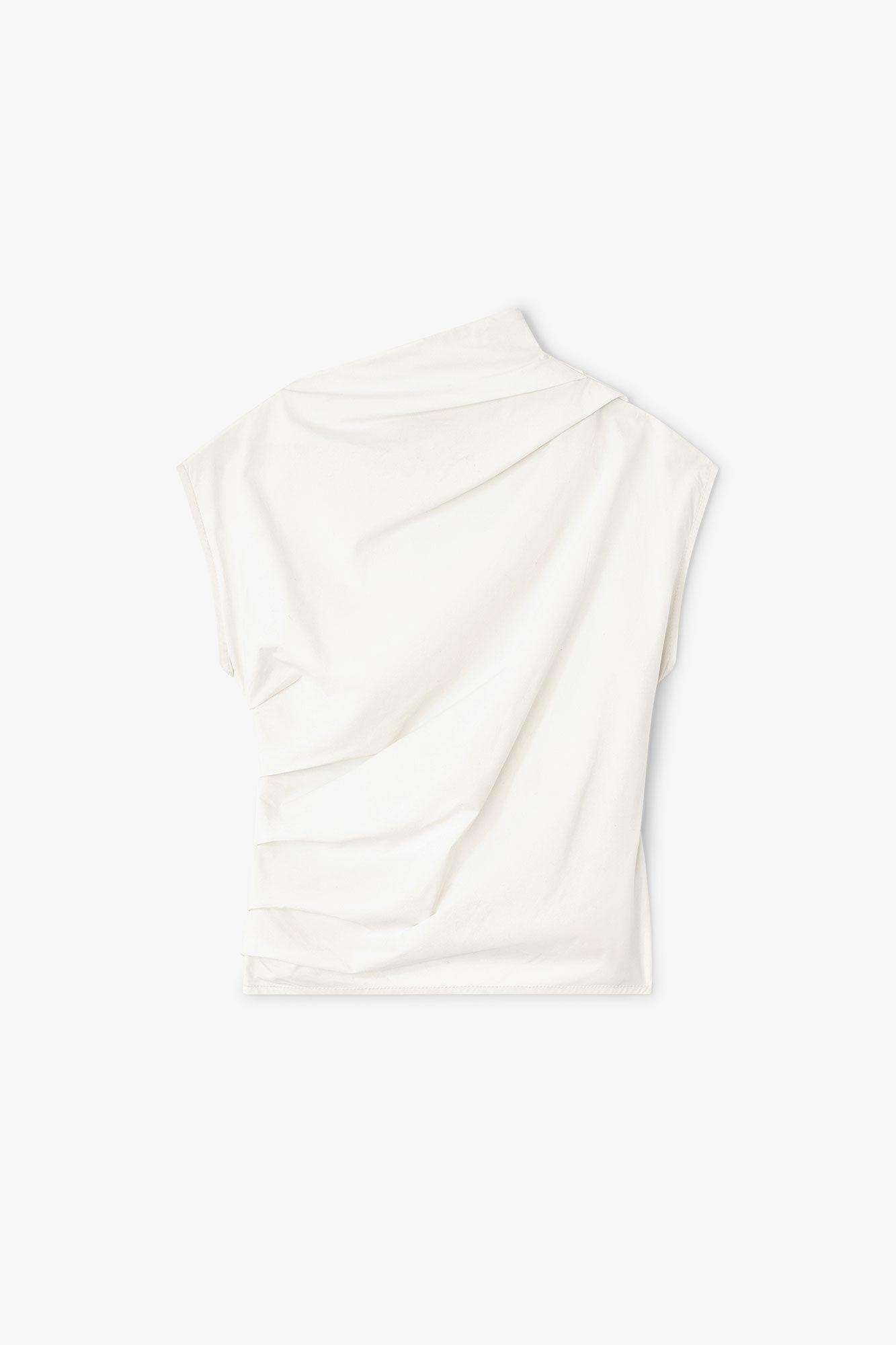 Ivory Ruched Top Product Image