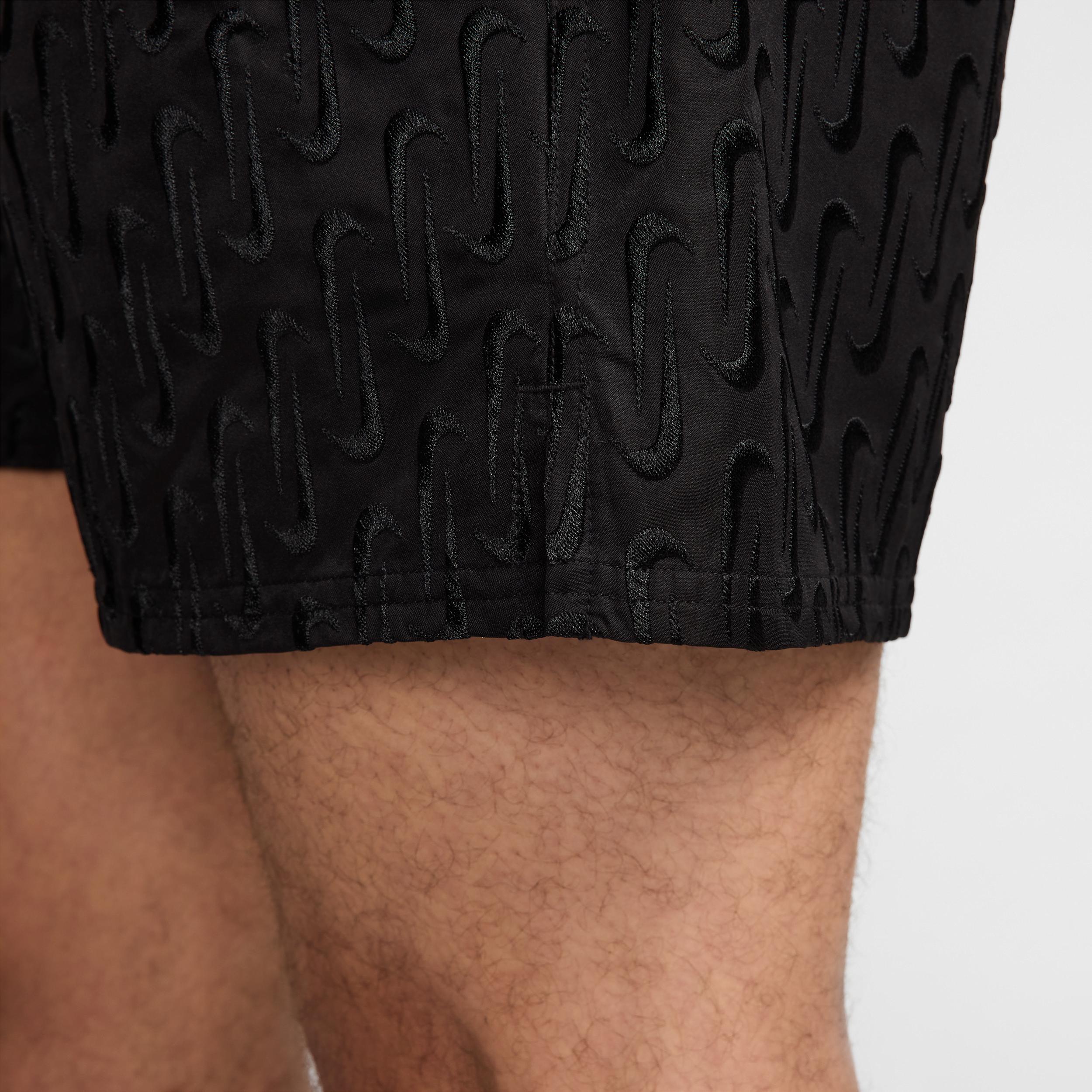 Nike Men's Swim Breaker Swoosh logo Link 5" Fully Lined Volley Shorts Product Image