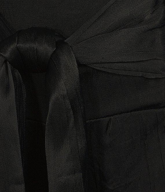 Angie Tie Waist Wide Leg Tier Pants Product Image